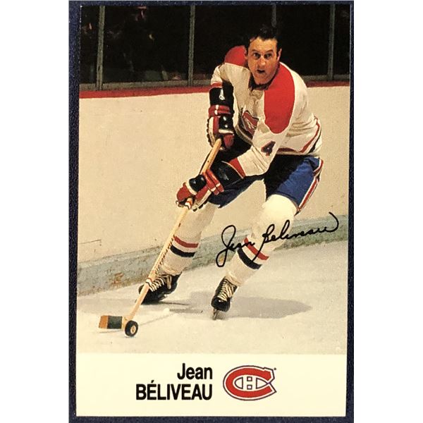 1988-89 ESSO NHL JEAN BELIVEAU (HOF)