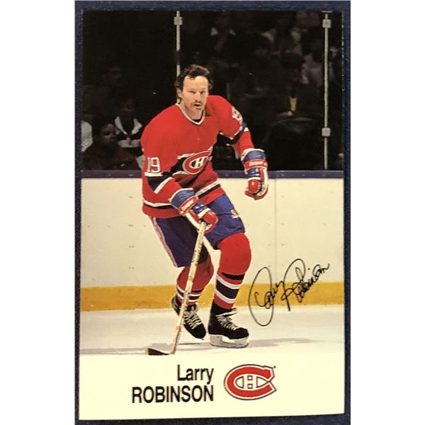 1988-89 ESSO NHL LARRY ROBINSON (HOF)
