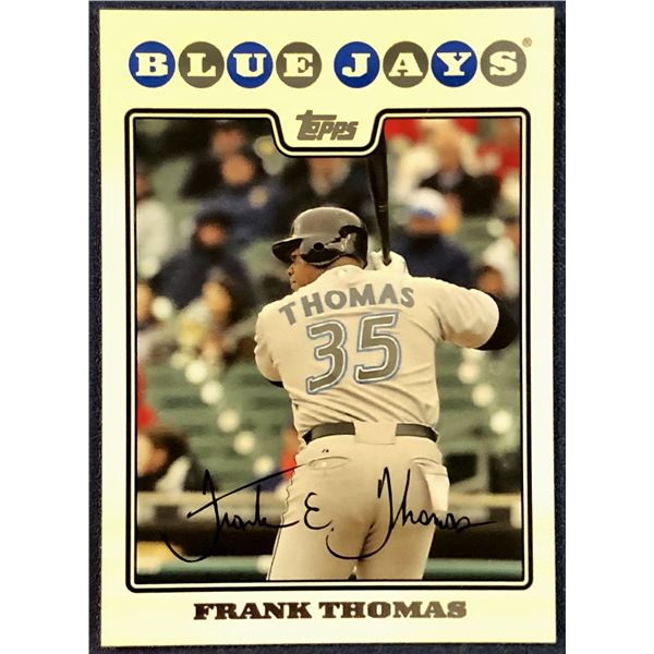 2008 TOPPS FRANK THOMAS (HOF)
