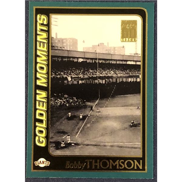 2001 TOPPS BOBBY THOMSON