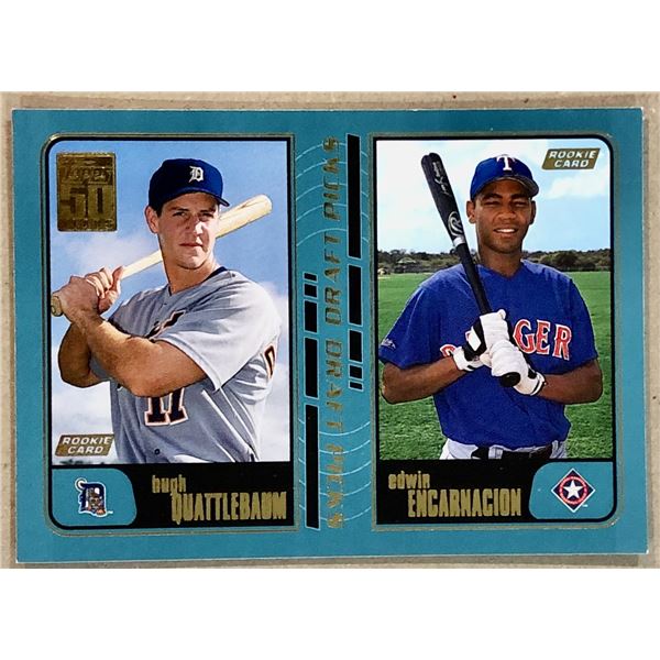 2001 TOPPS EDWIN ENCARNACION ROOKIE CARD