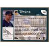 Image 2 : 2001 TOPPS LIMITED EDITION ERIC OWENS