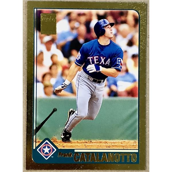 2001 TOPPS LIMITED EDITION FRANK CATALANOTTO