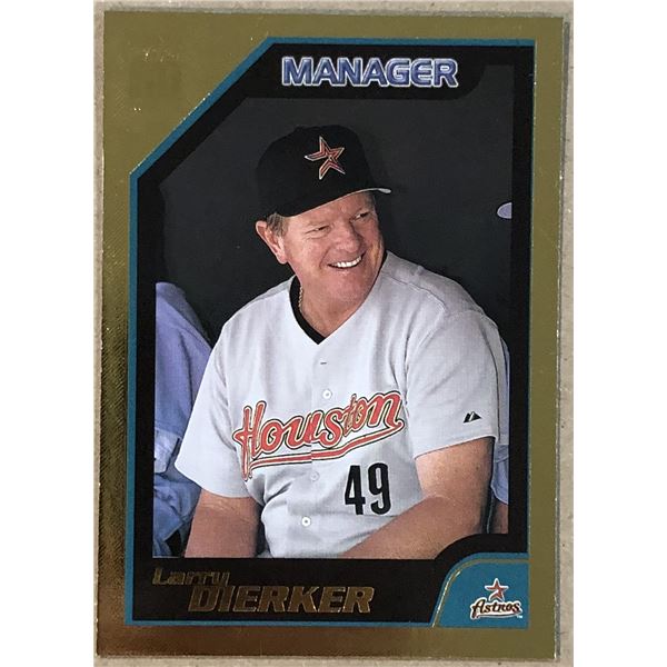 2001 TOPPS LIMITED EDITION LARRY DIERKER