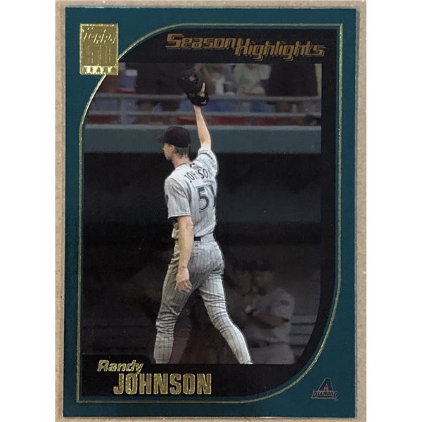 2001 TOPPS RANDY JOHNSON (HOF)