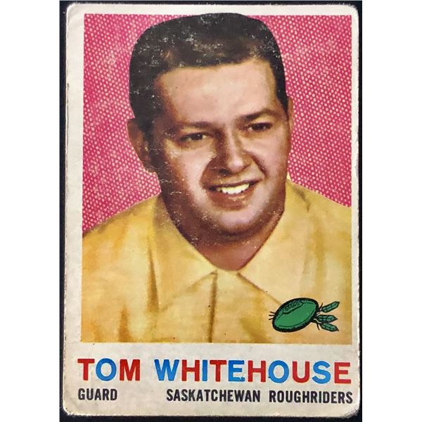 1959 O-PEE-CHEE CFL TOM WHITEHOUSE ROOKIE CARD
