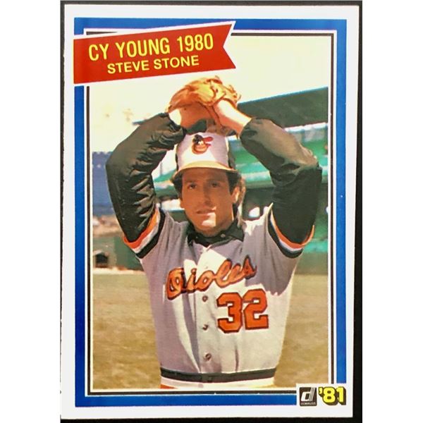 1981 DONRUSS STEVE STONE