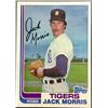 Image 1 : 1982 TOPPS JACK MORRIS (HOF)