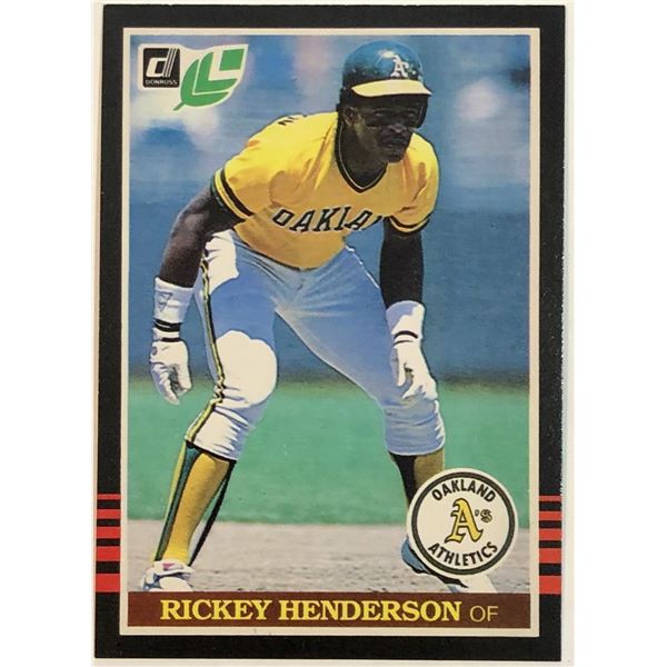 1985 LEAF RICKEY HENDERSON (HOF)