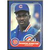 Image 1 : 1986 FLEER SHAWON DUNSTON ROOKIE CARD