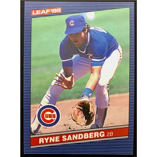 1986 LEAF RYNE SANDBERG (HOF)