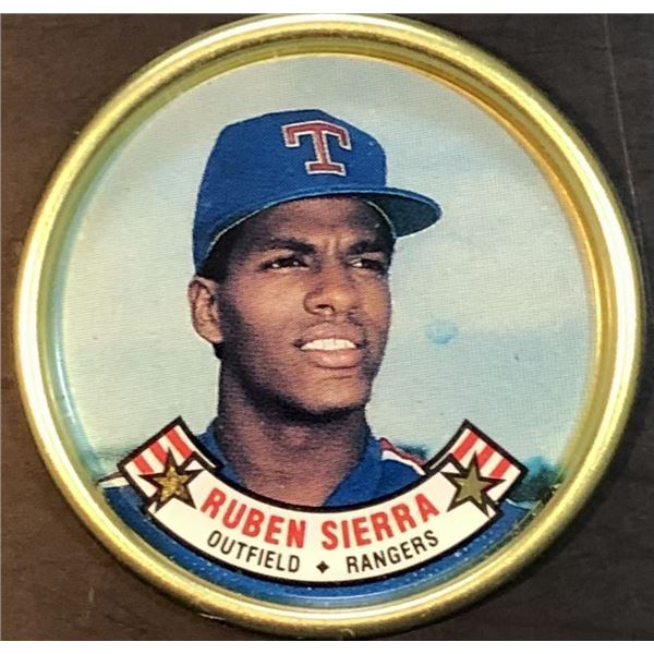 1987 TOPPS COIN - RUBEN SIERRA