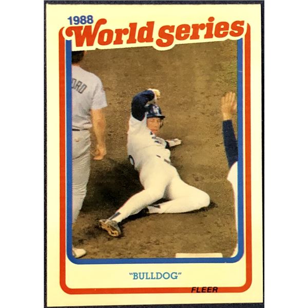 1989 FLEER OREL HERSHISER (HOF)