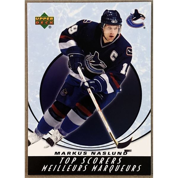 2005-06 UPPER DECK MARKUS NASLUND (HOF)
