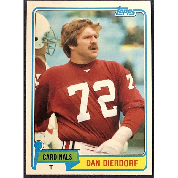1981 TOPPS DAN DIERDORF (HOF)