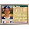 Image 2 : 1991 SCORE TOM GLAVINE (HOF)