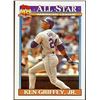 Image 1 : 1991 TOPPS KEN GRIFFEY JR. (HOF)