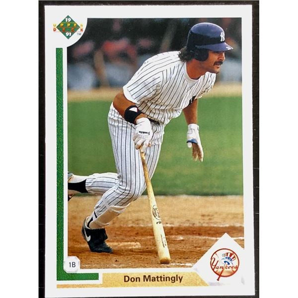 1991 UPPER DECK DON MATTINGLY