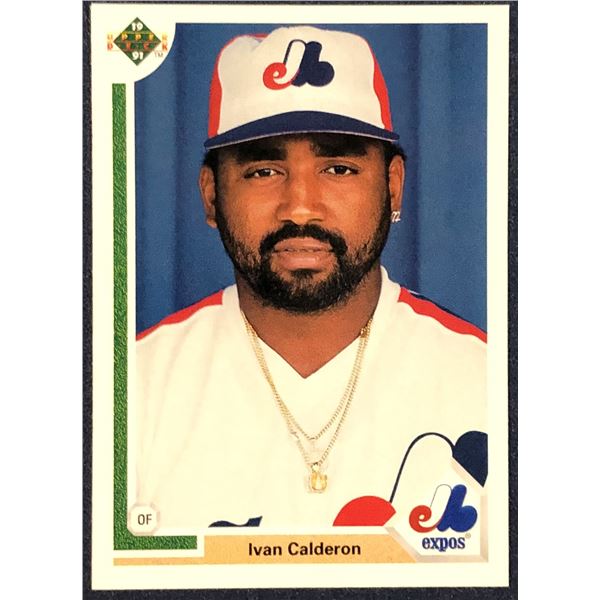 1991 UPPER DECK IVAN CALDERON