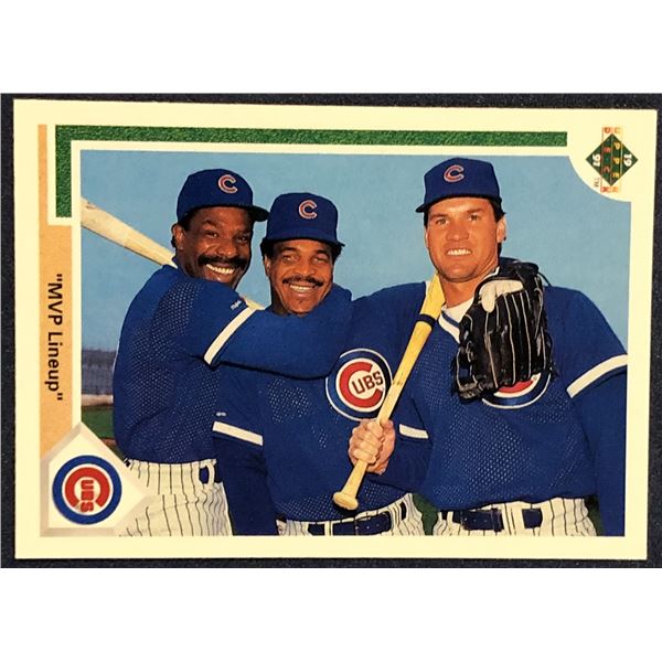 1991 UPPER DECK RYNE SANDBERG / ANDRE DAWSON (HOF)