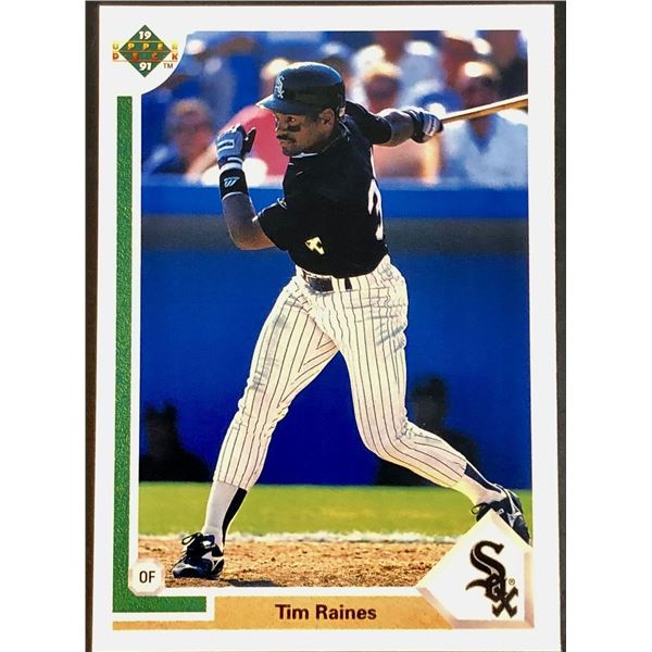 1991 UPPER DECK TIM RAINES (HOF)