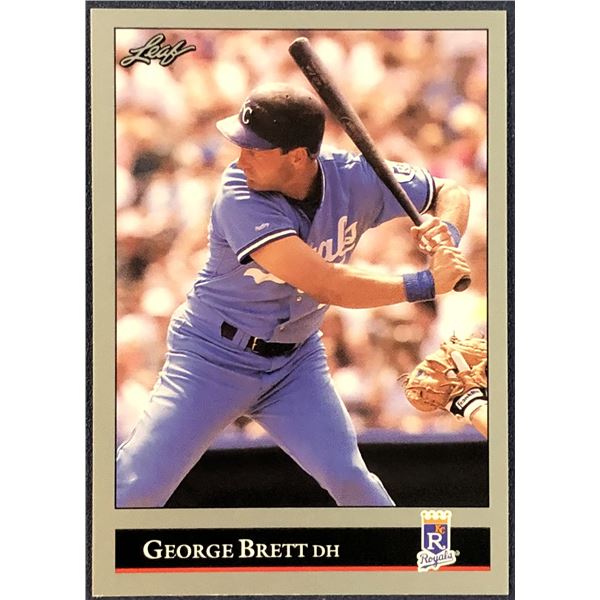 1992 LEAF GEORGE BRETT (HOF)