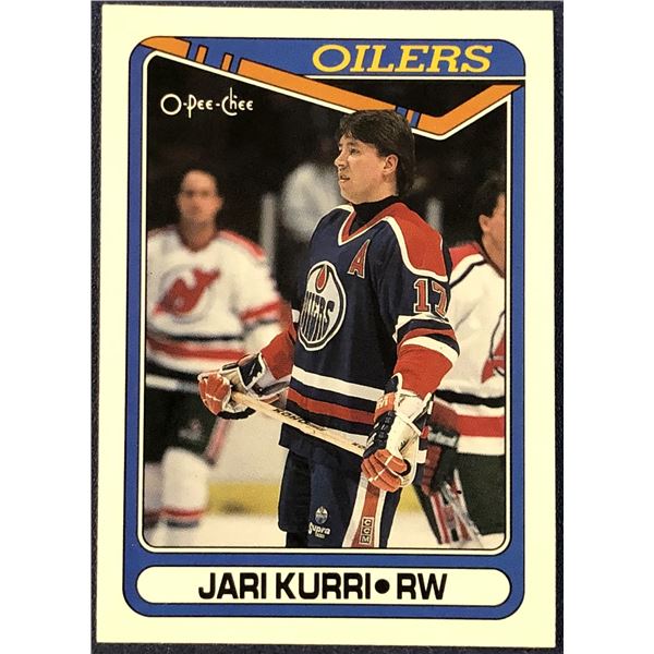 1990-91 O-PEE-CHEE JARI KURRI (HOF)