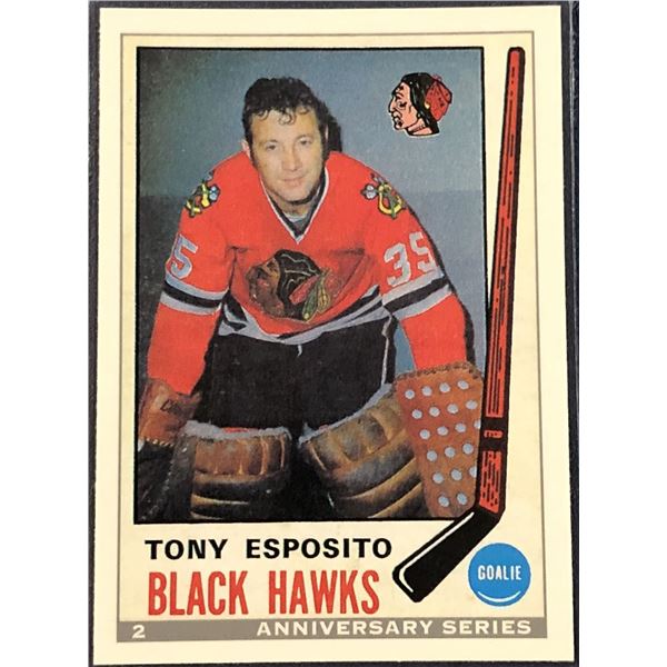 1992-93 O-PEE-CHEE ANNIVERSARY TONY ESPOSITO (HOF)