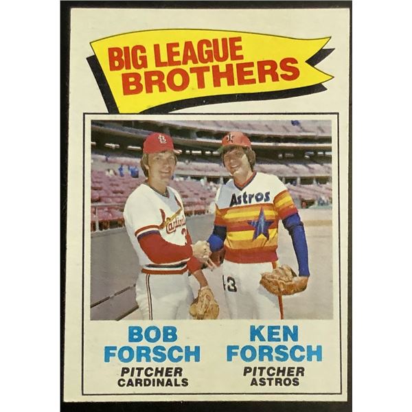 1977 TOPPS FORSCH BROTHERS