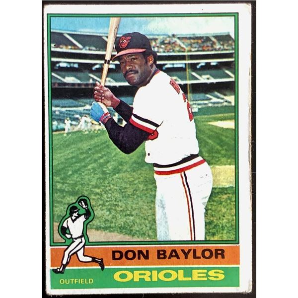 1976 TOPPS DON BAYLOR