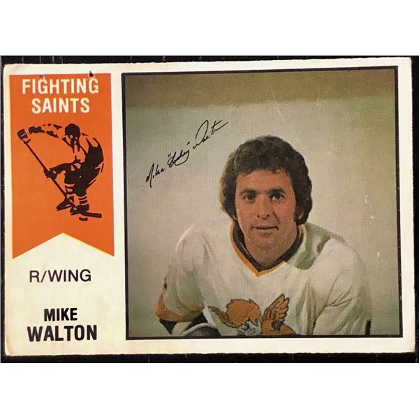 1974-75 O-PEE-CHEE WHA MIKE WALTON