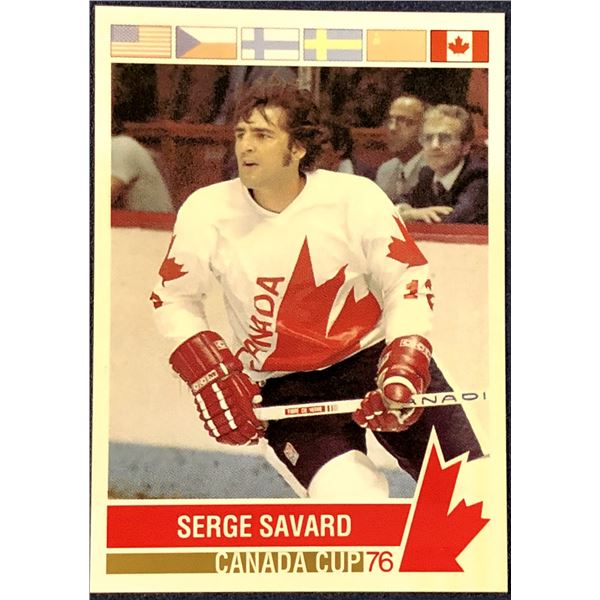 1976 CANADA CUP SERGE SAVARD (HOF)