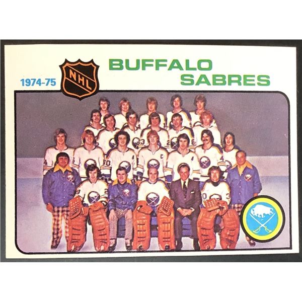 1975-76 TOPPS  BUFFALO SABRES