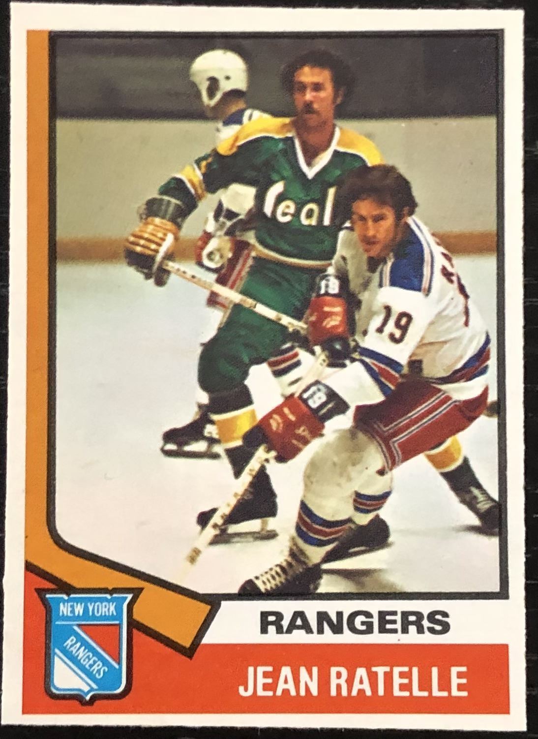 1974-75 O-PEE-CHEE JEAN RATELLE (HOF)