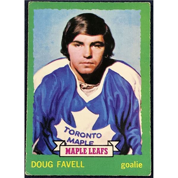 1972-73 O-PEE-CHEE DOUG FAVELL