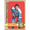 Image 1 : 1972-73 O-PEE-CHEE DAVE BURROWS ROOKIE CARD