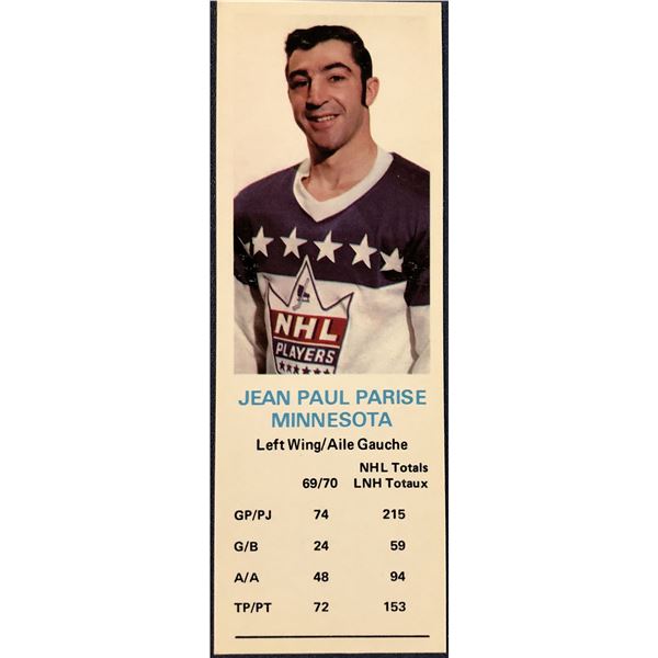 1970-71 DAD'S COOKIES JEAN PAUL PARISE