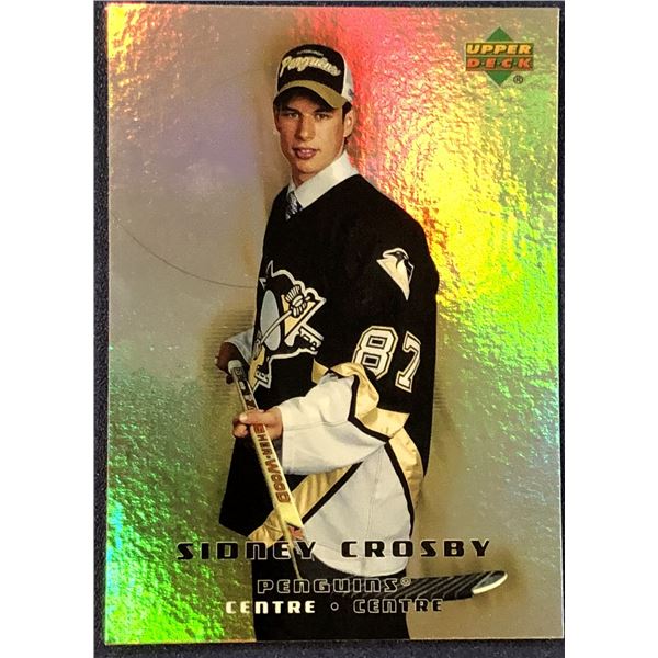2005-06 UPPER DECK SIDNEY CROSBY ROOKIE
