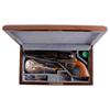 Image 1 : Colt New Black Powder 3rd Mdl Dragoon Cal .44 percussion, SN:22287, in deluxe factory case with fact