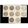 Image 1 : 1886-1899 US Liberty Head Silver Dollars 10 coins in total in various years, mints, and conditions. 