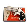 Image 1 : Hi Hunter Derringer Cal .22LR SN:5588 Modern copy of early Frontier over & under Derringer. Nickel f