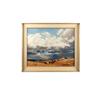 Image 1 : Original Oil on Board by Schinalaus Sowinski entitled "Distant Thunder in Navajo Country". Image siz