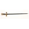 Image 1 : Mid 19th Century Ceremonial Masonic Sword with blade by Culaux Of France, good condition, no scabbar