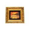 Image 1 : Collection of 2 Oil Paintings on Canvas including an Original by Violet K Parkhurst depicting a Suns