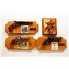 Image 1 : Lot Of Four Replica Revolvers including an 1860 Army, a SA revolver, and a 45 revolver, all on board