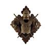 Image 1 : Armor Wall Plaque With Wall Sconces