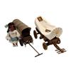 Image 1 : Two Miniature Covered Wagons