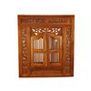 Image 1 : Indonesian Framed Shuttered Mirror made of Teak wood.