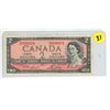 Image 1 : Canadian 1954 2 dollar bill