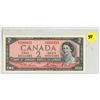 Image 1 : 1954 Canadian 2 dollar bill